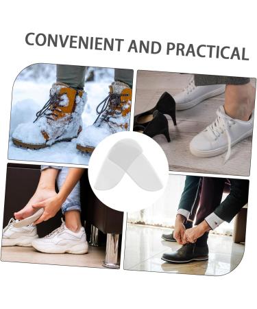 GLEAVI 6 Pairs Gel Insoles for Osteoarthritis & Knee Pain Relief | Adhesive Silicone Heel Inserts for Men & Women - Comfort for High Heels - Buy Online on GoSupps.com