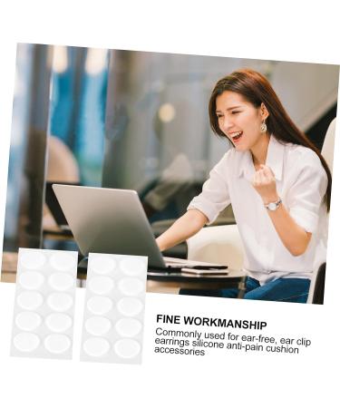 DOITOOL 240 Sets Earlobe Protective Film Transparent Tape for Earrings Support - Invisible Ear Lifting & Repair Patch - 7x3.8cmx2pc - Buy Online on GoSupps.com