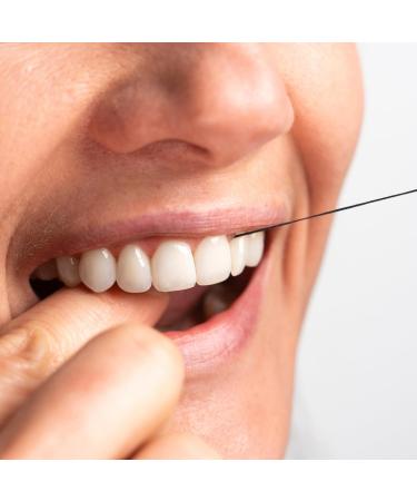 Bamboo Charcoal Dental Floss - Eco-Friendly Oral Care | International Shipping - Buy Online on GoSupps.com