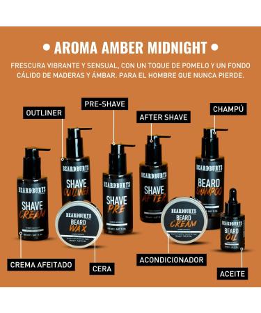 Beardburys 2 in 1 Beard Shampoo for Men | Face Wash & Beard Soap - Protects Skin & Leaves Beard Soft Sulphate & Paraben Free Vegan Amber Scent - 150ml - Buy Online on GoSupps.com