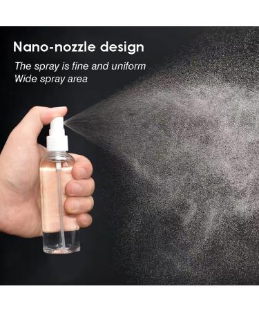 ZEJIA 2.7oz Fine Mist Clear Spray Bottles - Refillable & Reusable Travel Bottles for Essential Oils and Perfumes - Pack of 3 - Buy Online on GoSupps.com