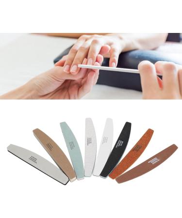 Professional Half Moon Nail File Set for Fast POLISHING and Shaping Nails Manicure Tool KIT - Buy Online on GoSupps.com