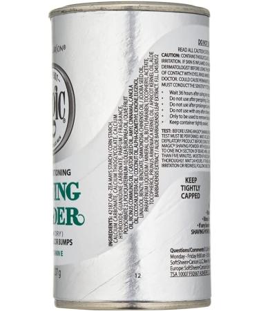 Magic Shave Powder Platinum 4.5 OZ - Gentle Hair Removal Powder (1 Pack) - Buy Online on GoSupps.com