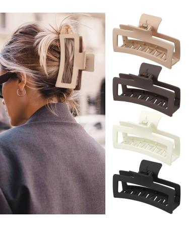 Propog hair clip Large 13cm hair -covered non -slip hair clip women claw clip hair clip extra large hair clips for thick hair long hair - Buy Online on GoSupps.com