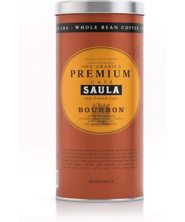 Caf Saula grain Pack de 2 bo tes de 500 gr. Premium Bourbon 100% Arabica - Buy Online on GoSupps.com