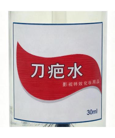 Liquid Scar Makeup 30ml Long-Lasting Body Paint for Cosplay Realistic Halloween Scar Liquid - For Escape Rooms Theater Performances Short Films and Carnivals - Buy Online on GoSupps.com