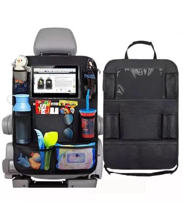 Newan car backrage protection support multi pocket organizer oxford cloth prevent kick car back seat large organizers children organizers and car back seat organizer - Buy Online on GoSupps.com