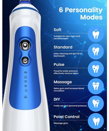 Electric Toothbrush, 6 Cleaning Modes Travel Toothbrush Set with 8 Brush  Heads and Toothbrush Box, IPX7 Water Proofing Newly Electric Toothbrush for