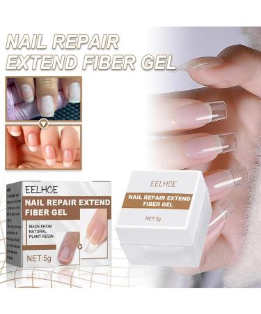 Nail Strengthen Gel Nail Gel Lengthening Fingernail Repair 5g Clear - Natural Fingernail Accessories Nail Repair For Women Girls Nail Strengthener Bexdug - Buy Online on GoSupps.com