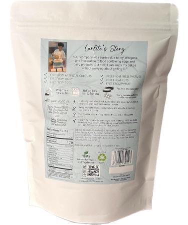 Bake4Lov Ltd Plant-Based Gluten-Free Chocolate Cake Mix - 568g - Buy Online on GoSupps.com