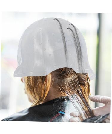 Beaupretty Salon Hair Dye Cap Silicone Highlight Hat Highlight Cap Silicone Hair Dyeing Caps Frosting Coloring Hat Has Hats Silicone Hair Coloring Hat Hair Cap Silica Gel Brighten - Buy Online on GoSupps.com