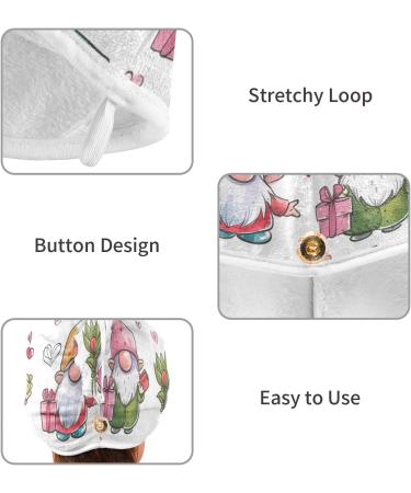 Shop Dwarfs Gifts Hair Towel 2 Pack - Super Absorbent Quick Dry Hair Turbans for Women & Girls - Buy Online on GoSupps.com