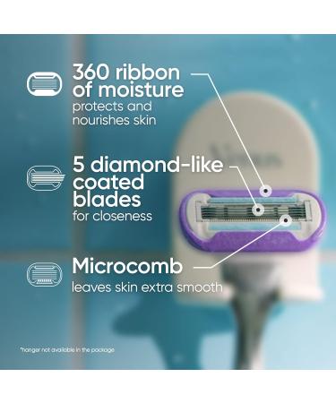 Venus Deluxe Smooth Swirl Women's Razor Blade Refills 8 Count 8 Count (Pack of 1) - Buy Online on GoSupps.com