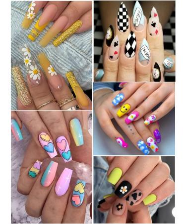12 Color 3D Nail Art Painting Pen Kalolary Nail Point Graffiti Dotting Pen Drawing Painting Liner Brush for Fall DIY Nail Art Beauty Adorn Manicure Nail Dotting Tools Gift for Halloween Christmas - Buy Online on GoSupps.com