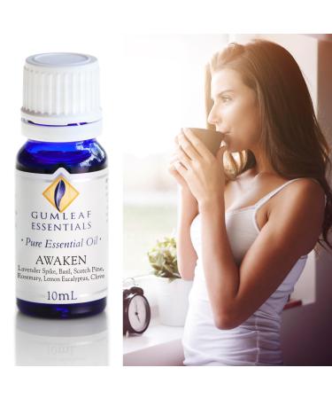 Gumleaf Essentials Awaken Essential Oil Blend - 10ml Cruelty Free & Vegan 100% Pure & Natural