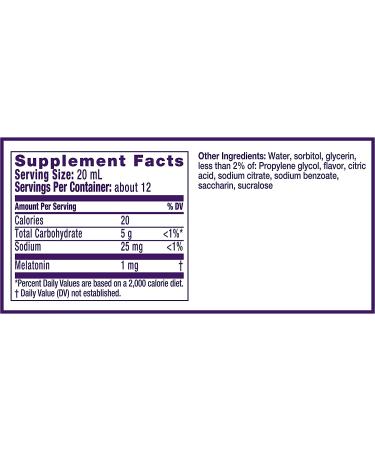 Vicks Pure Zzzs Kidz Liquid Melatonin Sleep Aid for Kids - 1mg per Serving - Twin Pack 16 Fl Oz - Buy Online on GoSupps.com