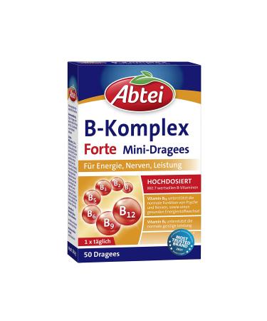 Abtei B-Complex Forte 50 Mini-Dragees Alt