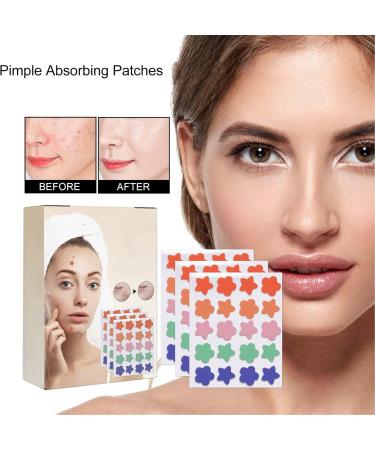 Syrisora 180pcs Flower & Star Pimple Healing Patches | Colorful Acne Cover Stickers | Prevent Inflammation - Buy Online on GoSupps.com