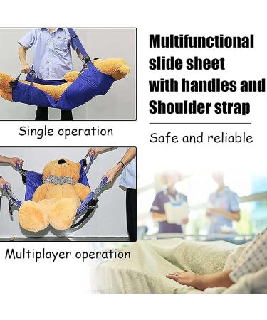 Positioning Bed Pad Patient Repositioning Slide Draw Sheet with Handles Disability Aids for Hospital Bedridden Lift Moving Patient Elderly Seniors Transfer Sling Home Nursing - Buy Online on GoSupps.com