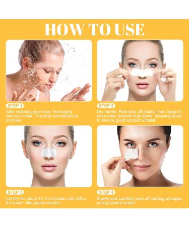 Nose Strips 80 Pcs - Blackhead Remover for Women Men - Deep Cleansing Pore Strips - Buy Online on GoSupps.com
