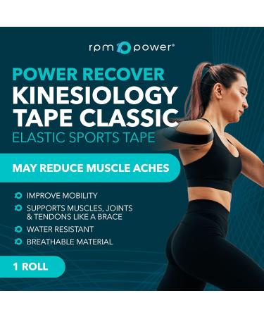 RPM Power Kinesiology Tape (Classic) - Latex-Free Water Resistant Sports Tape for Muscles & Joints - Camo Pink - Buy Online on GoSupps.com