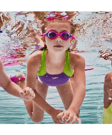 Speedo Kids Swim Goggles Skoogle Ages 3-8 - Bright Pink - Buy Online on GoSupps.com