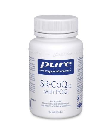 Pure Encapsulations - SR-CoQ10 with PQQ - Hypoallergenic Supplement to Support Mitochondrial Cognitive and Cardiovascular Health* - 60 Vegetable Capsules