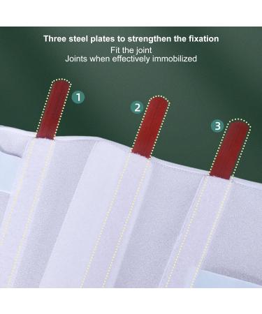 Dioche Forearm Support Splint Brace - 3 Steel Plates for Injury Fixation Adult & Child Immobilizer Men & Women (S) - International Shipping Available - Buy Online on GoSupps.com