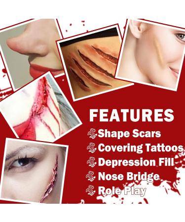 Buy Halloween SFX Scar Wax Makeup Kit | Fake Blood Gel & Special Effects Wound Makeup - Buy Online on GoSupps.com