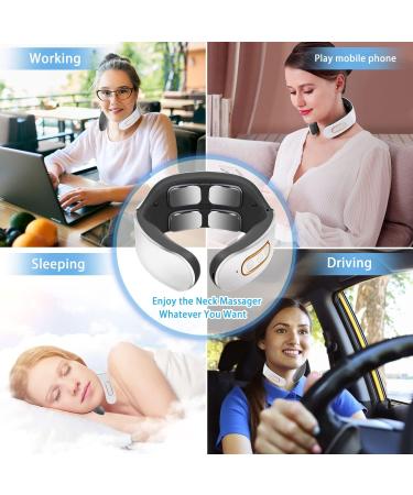 Intelligent Electric Neck Massager - 6 Modes 9 Intensities for Pain Relief | Ideal Gift for Men & Women - Buy Online on GoSupps.com