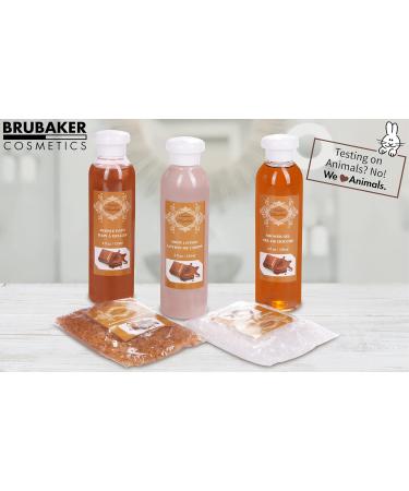 BRUBAKER Cosmetics Bath and Care Set - Chocolate in Wooden Cabinet | Luxurious International Shipping - Buy Online on GoSupps.com