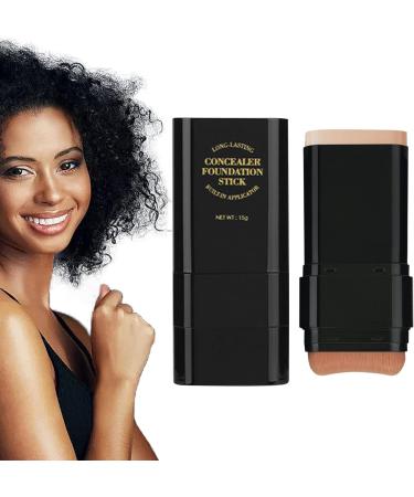  Hogvinnatil Foundation Full Coverage Stick Foundation | 15g Skin Tone Corrector | Dual-Headed Concealer Long-Lasting Face Cream for Girls - Buy Online on GoSupps.com