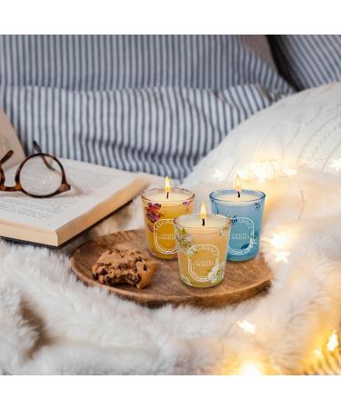 Scented Candles Gift Set - 6 Best Aromatherapy Scents | Long Lasting Soy Wax | Ideal for Home & Gifts - Buy Online on GoSupps.com