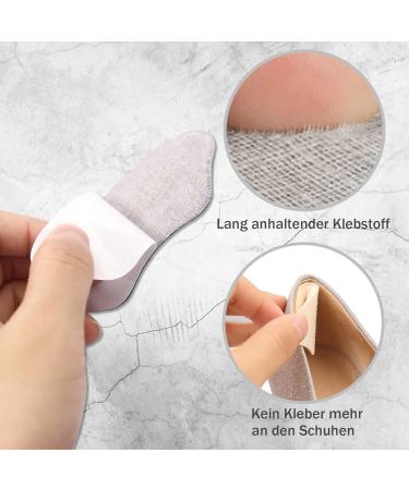 Heel Cushion Inserts - 12 PCs Unisex Heel Protection for Large Shoes Prevents Abrasion & Sliding - Buy Online on GoSupps.com