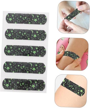 100pcs Glow-in-the-Dark Finger Wounds Patches for Adults - Self-Wrap Small Wound Care - Multi-Use 7.20x1.90x0.10CM - International Shipping Available - Buy Online on GoSupps.com