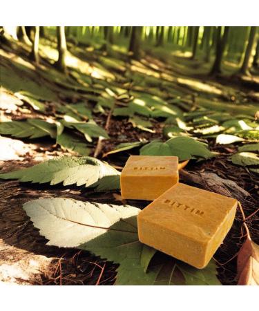 Cielche Natural Handmade Bittim Soap Bar Hackberry Soap150g Dandruff Eczema Fungus Pores Acne Varicose Veins and Hair Loss Solution Antibacterial - Buy Online on GoSupps.com