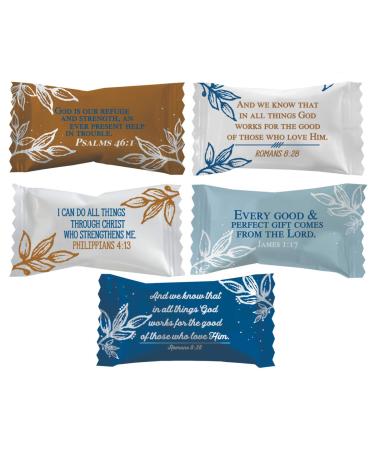 Buy Dreidel Company Bible Verses Buttermints - Fat-Free Mint Candies Individually Wrapped After Dinner Mints - 55 Count Pack - Buy Online on GoSupps.com