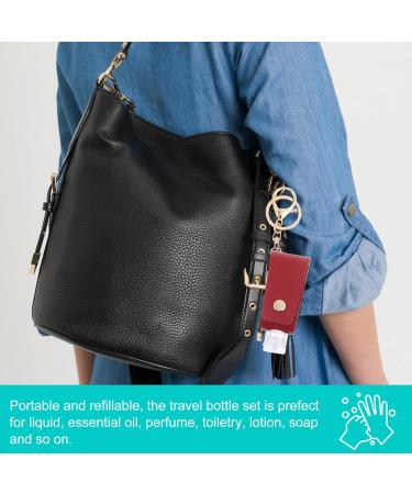 minkissy 3 Sets Hand Sanitizer Pendant Pp Bags Travel Hand Sanitizer Bottle - Buy Online on GoSupps.com