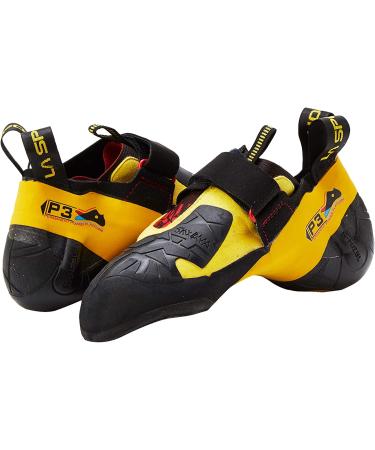La Sportiva Men's Skwama Rock Climbing Shoes 8.5 - Black/Yellow | High Performance Footwear - Buy Online on GoSupps.com
