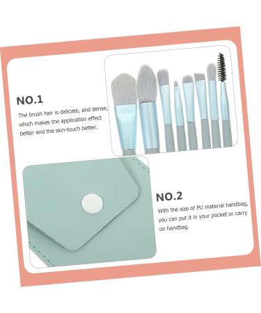 minkissy 4 Sets Travel Makeup Eyeshadow Brush Loose Powder Blending Brush for Makeup Blush Brush Makeup & Tools Women Favor Supple Makeup Soft Makeup Tools Pu Miss - Buy Online on GoSupps.com