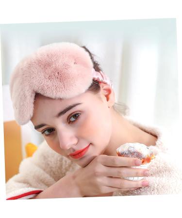 Healvian Plush Sleep Shade Night Blindfold - Faux Rabbit Fur, 6pcs - Buy Online on GoSupps.com