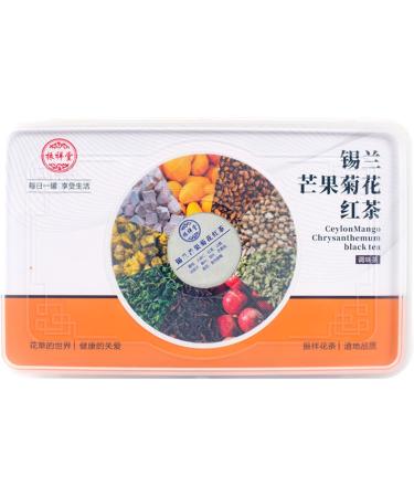  HQZMCTE Mango Black Tea 30 Small Boxes Health Tea 555g (19.57oz) Boxed Quality Products Fruit Tea Leaf Tea Combined Tea - Buy Online on GoSupps.com