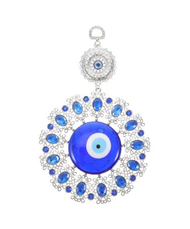 Abaodam Devil's Eye Pendant Household Decor Glass Evil Eye Charm Family Devil Eye Bohemian Turquoise