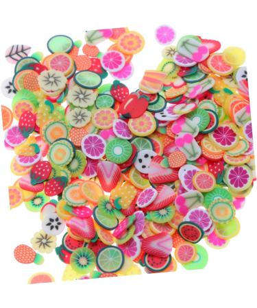 Housoutil 6 Packs Nail Art Slices Clay Slices Fruit Slices for Nail Art Nail Art Decoration Manicure mediumx2pcs As Shownx2pcs - Buy Online on GoSupps.com
