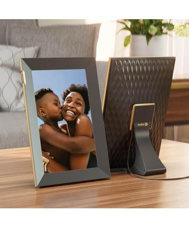 Nixplay 10.1 Touch Screen Digital Picture Frame with WiFi (W10K) - Black-Gold - Unlimited Cloud Storage - Share Photos Instantly - Preloaded Content - Buy Online on GoSupps.com