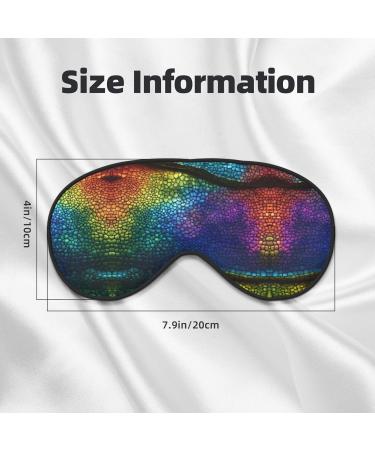 Classic Snake Skin Soft Sleep Eye Mask - Breathable Travel Eye Patch for Relaxation | Women s Sleep Accessories - Buy Online on GoSupps.com