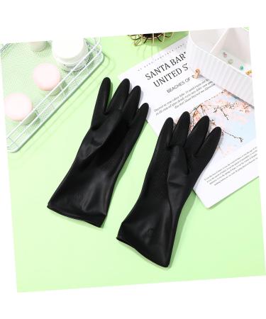 DOITOOL 3 Pairs Hair Salon Gloves Hair Dye Gloves Hair Dye Remover Hair Washing Gloves Men Shampoo Hair Dressing Gloves Shampoo for Colored Hair Slipper Socks for Women Man Tool Emulsion - Buy Online on GoSupps.com