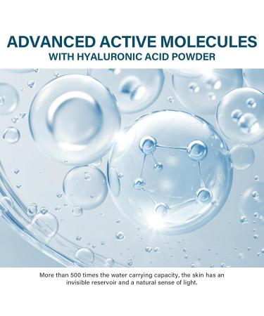 Hyaluronic Acid Powder Pure DIY Serum Formula for Face & Skin Deep Hydration & Wrinkle Reduction 3.52Oz 1qs - Buy Online on GoSupps.com