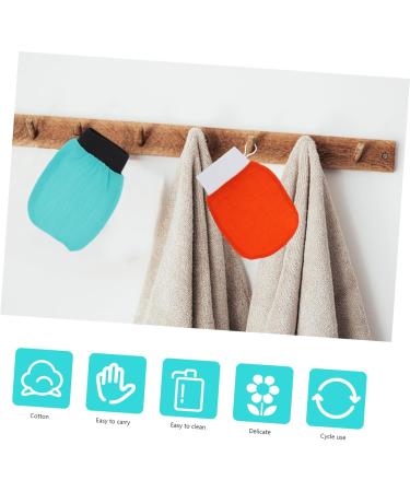 FOMIYES Baby Scrub Gloves & Shower Loofah Soft Foam Body Wash Sponges for Deep Cleaning & Skin Exfoliation - Buy Online on GoSupps.com