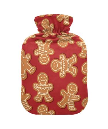 Christmas gingerbread men heat bottle with reference heat bottles for pain relief warmth hot pack for headache back pain 1l